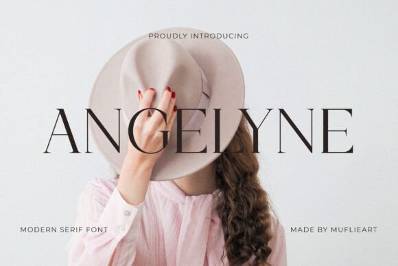 Angelyne: The Modern Serif That Commands Attention