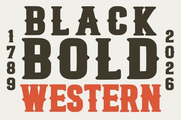 Black Bold Western: Capturing the Rugged Spirit of the Old West