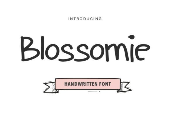 Blossomie: The Typeface That Brings a Playful Spark to Any Design