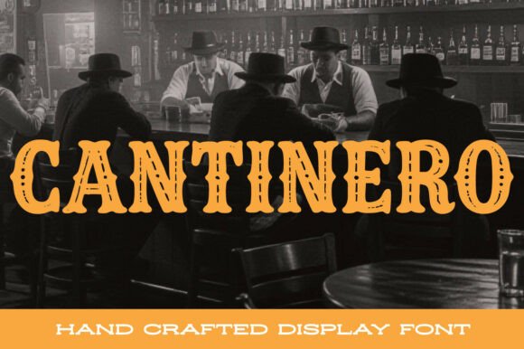 Cantinero: A Typeface with Desert Soul and Bold Attitude