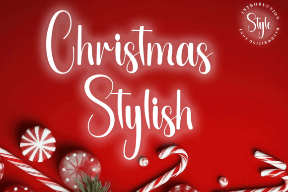 Christmas Stylish: The Handwritten Script for Modern Branding