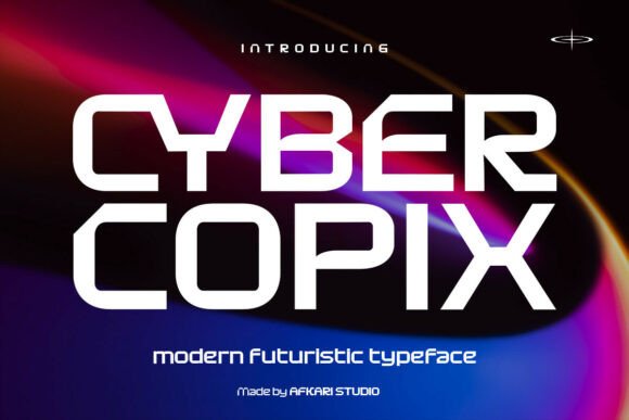 Cyber Copix: The Typeface for a Digital-First Brand Identity