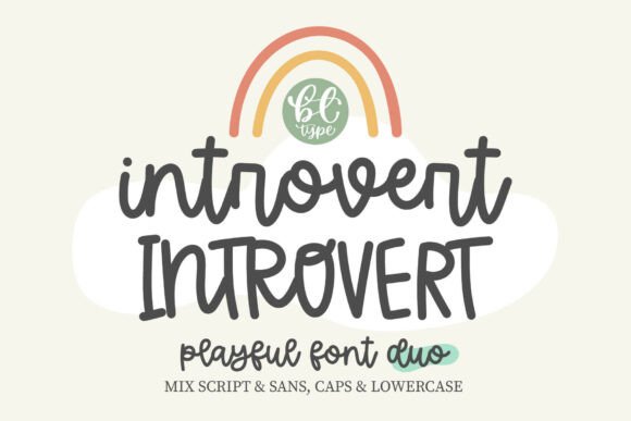 Finding Your Quiet Voice: How the Introvert Font Duo Creates Cozy Visual Harmony