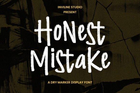 Honest Mistake: The Typeface That Embraces Its Rough Edges