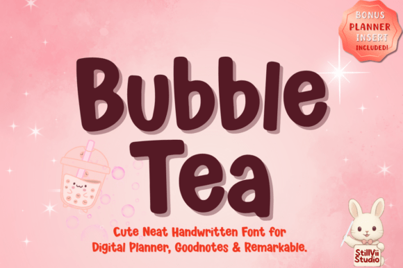 Infuse Personality Into Your Projects with the Bubble Tea Font