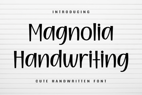 Magnolia Handwriting: The Typeface That Breathes Life Into Your Designs