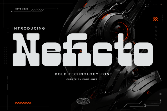 Neficto: A Typeface Forged in the Digital Frontier