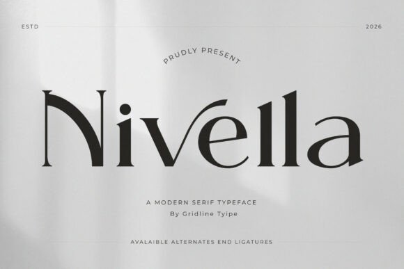 Nivella: The Modern Serif for Timeless Branding