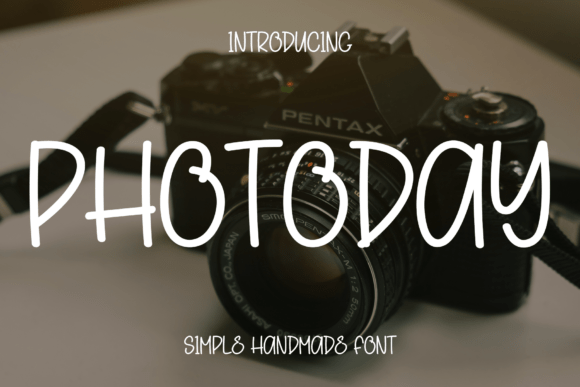 Photoday: The Handwritten Script Font for Modern Elegance