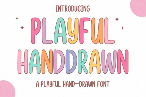Playful Handdrawn: A Font That Feels Like a Friendly Wave