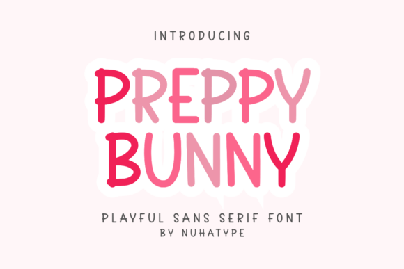 Preppy Bunny: The Minimalist Font with Maximum Charm