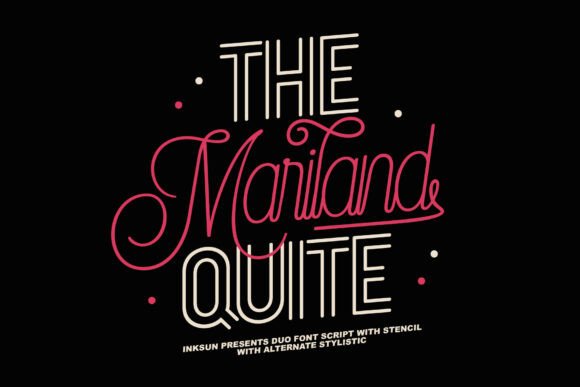 Unlocking Structure and Soul: The Mariland Quite Font System